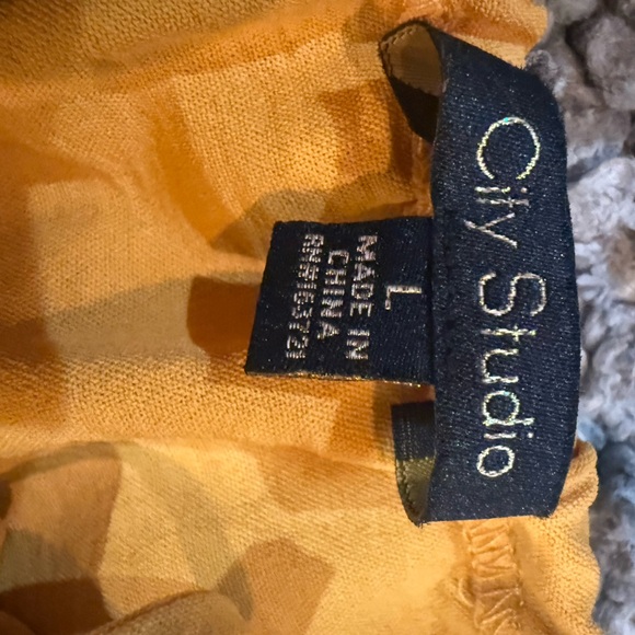 City Studio Yellow Ruffled Dress - Picture 3 of 4